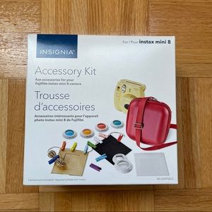 BNIB - Insignia Instax 8 camera case & accessories kit